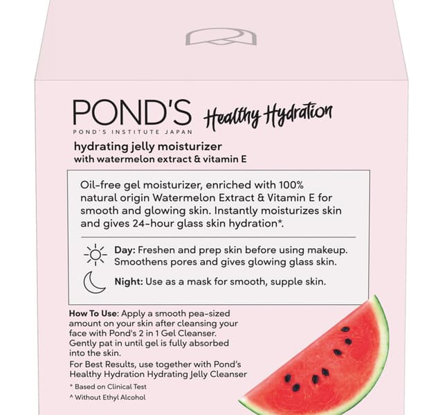 Pond S Healthy Hydration Watermelon Jelly Moisturizer 50 G