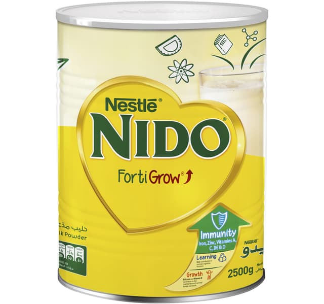 Nestle Nido Fortigrow Milk Powder Tin 2 5 Kg