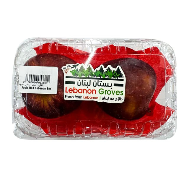 Apple Red Lebanon Box