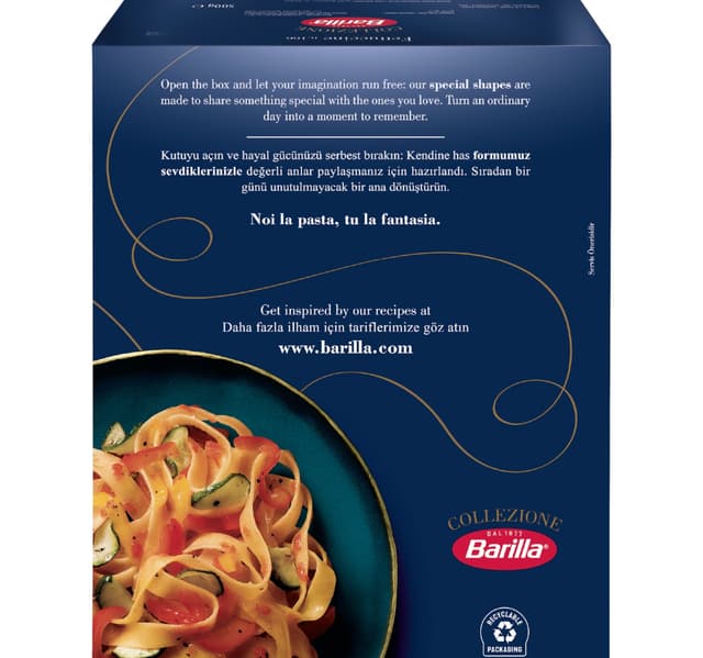 Barilla Collezione Fettuccine Pasta 500 G