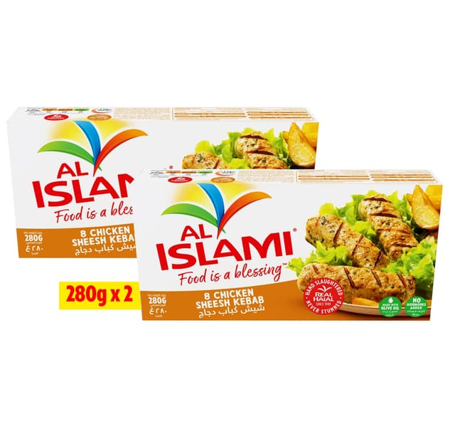 Al Islami Chicken Sheesh Kebab Value Pack 2 X 280 G