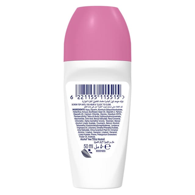 Dove Advanced Care Even Tone Peach Blossom Rice Milk 72h Anti Perspirant Roll On For Women 50 Ml