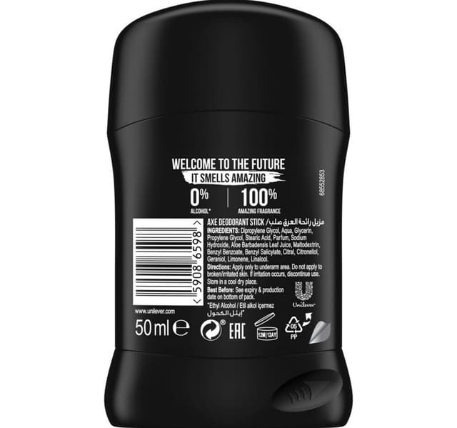 Axe Black 48h Anti Perspirant Deodorant Stick 50 Ml
