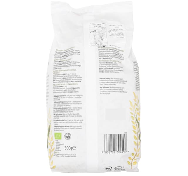 Biona Organic Italian White Pasta 500 G