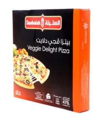 Sunbulah Veggi Delight Pizza 470 G