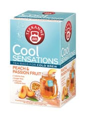 Teekanne Cool Sensations Peach Passionfruit Cold Brew 18 Tea Bags