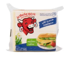 La Vache Qui Rit Cheese Slices For Sandwich 200g 10 Slices