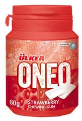 Ulker Oneo Strawberry Chewing Gum Sugarfree 60 G