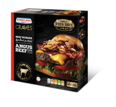 Americana Craves Angus Beef Burger 452g