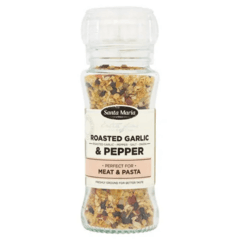 Santa Maria Roasted Garlic Pepper With Grinder 80g