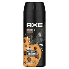 Men Deodorant Body Spray Leather & Cookies For 48 Hours Irresistible Fragrance