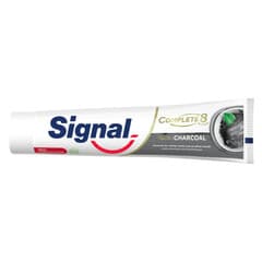 Complete 8 Nature Elements Toothpaste For A Whiter Smile In 7 Days Charcoal with Zinc For Natural Antibacterial Protection