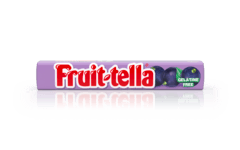 Fruit Tella Juicy Chewy Candy Sweet Black Currant Flavour 39g