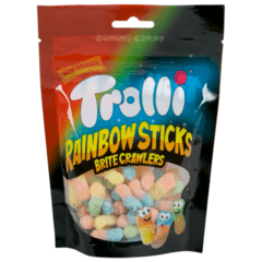 Trolli Rainbow Sticks Fruit Flavor Gummi Candy 100 G