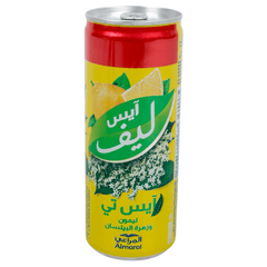 Almarai Ice Leaf Ice Tea Lemon Elderflower 240 Ml