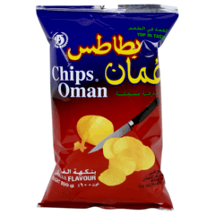 Chips Oman Potato Chips With Chilli Flavour 100 G