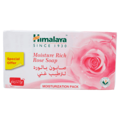 Himalaya Moisture Rich Rose Soap Special Offer 6 × 125 G