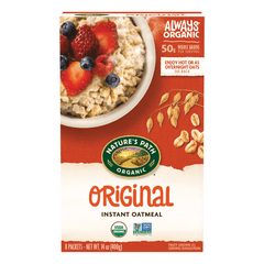 Natures Path Organic Instant Oatmeal Original 14oz