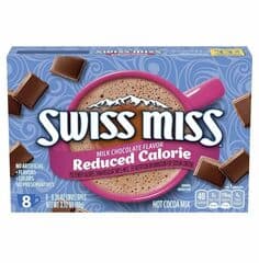 Swiss Miss Hot Cocoa Mix Milk Chocolate Reduced Calorie 8 × 0 Dot 39 Oz