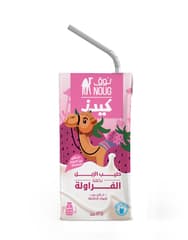 Noug Kids Long Life Strawberry Milk 125 Ml