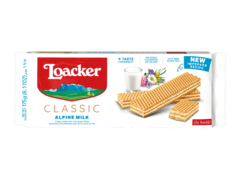 Loacker Quadratini Napolitaner Crespy Wafer Milk 175 G