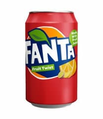 Fanta Fruit Twist Soft Drink 330 ml