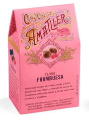 Amatller Milk Chocolate With Raspberry 72 G