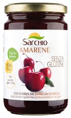 Sarchio Sour Cherries Jam Organic Gluten Free 320 G