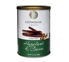 Kerasma Hazelnut Wafer Sticks 400 G