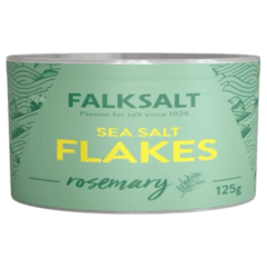 Falksalt Rosemary Sea Salt Flakes 125 G