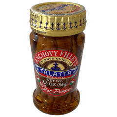 Talatta Anchovy Fillets In Olive Oil With Hot Pepper 95 G