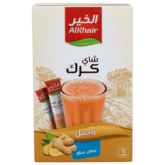 Al Khair Ginger Chai Karak No Sugar 12 15g
