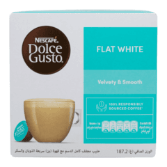 Nescafe Dolce Gusto Flat White 16 Capsules