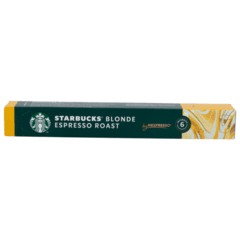 Nespresso Starbucks Blonde Espresso Roast Coffee Capsules 53g