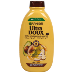 Garnier Ultra Doux Nourishing Shampoo With Avocado Oil Shea Butter 400 Ml