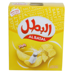 Al Batal Potato Chips Salt 14x26g