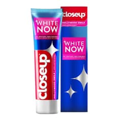 Closeup White Now Toothpaste Hollywood Smile