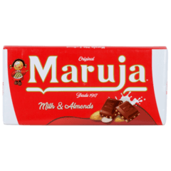 Maruja Milk Chocolate With Almonds 100g