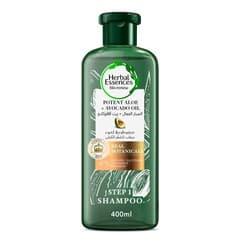 Herbal Essences Curl Hydrator Sulfate Free Potent Aloe Plus Avocado Oil Shampoo 400ml