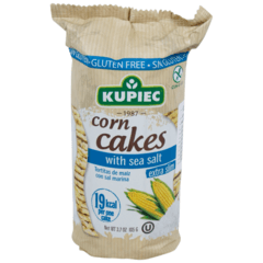 Kupiec Corn Cakes With Sea Salt Extra Slim Gluten Free 105 G
