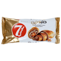 Lusine Croissant Chocolate And Vanilla With Caramel Filling 90 G