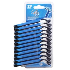 B D Triple Stainless Steel Blade Razor Super Comfort 12 Pcs