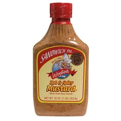 Woebers Sandwich Pals Hot And Spicy Mustard 453 G