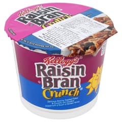 Kelloggs Raisin Bran Toasted Flakes And Crunchy Oat Clusters Glazed With Honey 2 Dot 8 Oz