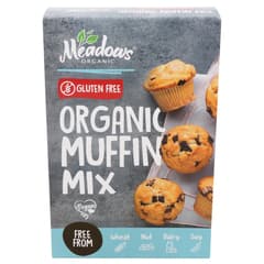 Meadows Organic And Gluten Free Muffin Mix 450 G