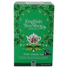 English Tea Shop Organic Pure Green Tea 20 Tea Bags