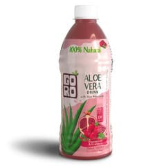 Goro Natural Aloe Vera Drink Pomegranate Cranberry With Pulp No Added Sugar 350ml
