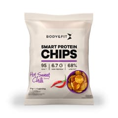 Body Fit Smart Protein Chips Hot Sweet Chili Flavour 23g