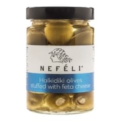 Nefeli Halkidiki Olives Stuffed With Feta Cheese 290ml