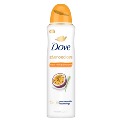 Dove Advanced Care Antiperspirant Deodorant Spray Passion Fruit And Lemongrass 150ml